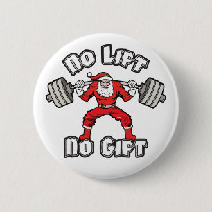 Chapa Redonda De 5 Cm Santa Claus - Sin ascensor, sin regalo