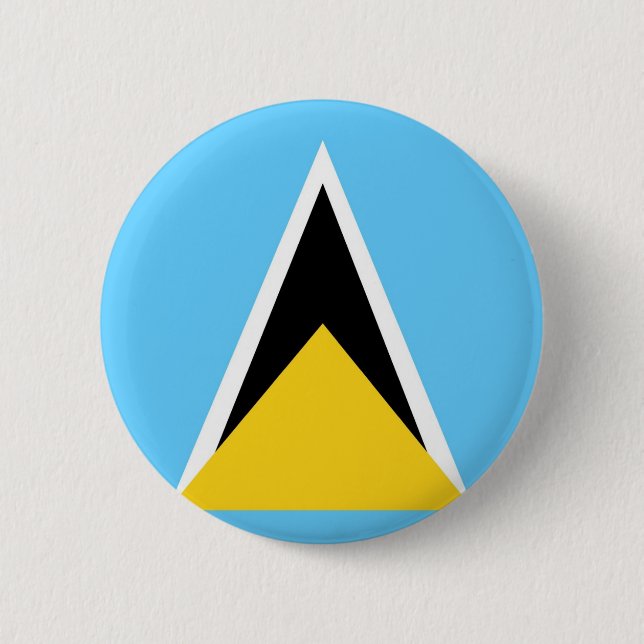 Chapa Redonda De 5 Cm Santa Lucía (Anverso)