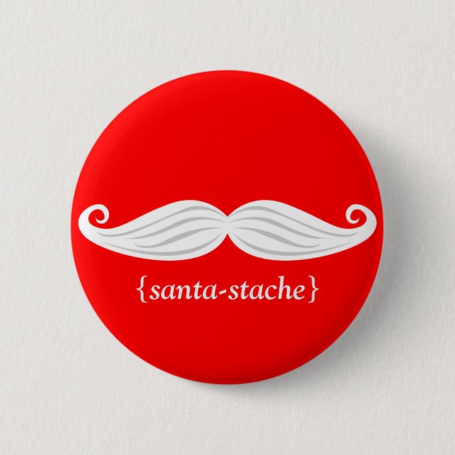 Chapa Redonda De 5 Cm Santa-Stache (Anverso)