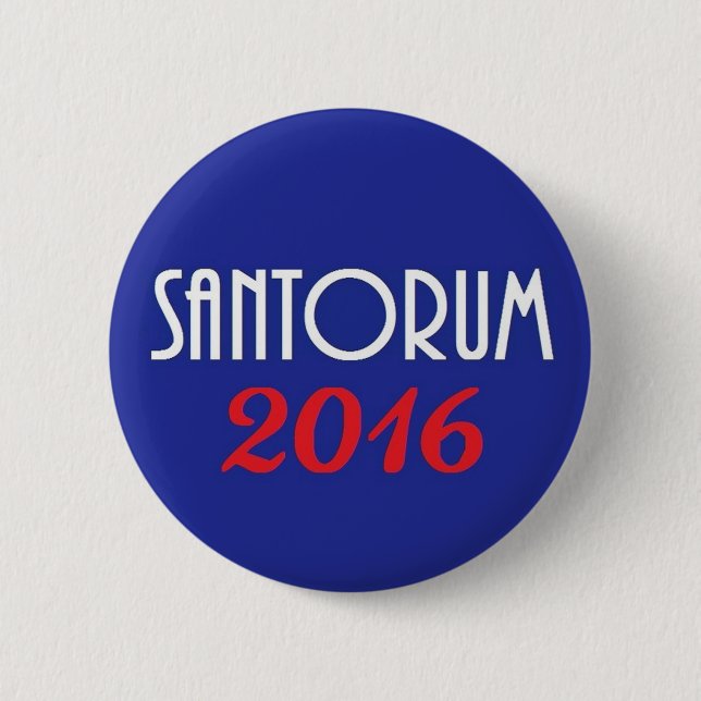 CHAPA REDONDA DE 5 CM SANTORUM 2016 (Anverso)