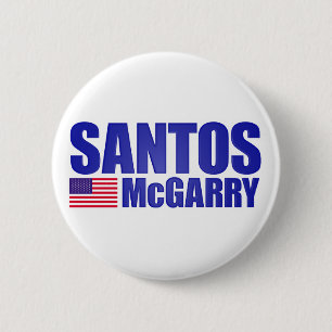 Chapa Redonda De 5 Cm Santos McGarry