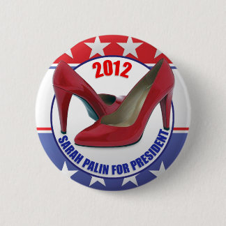 Chapa Redonda De 5 Cm Sarah Palin 2012