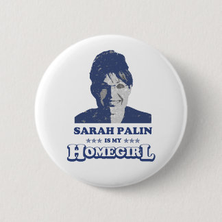 CHAPA REDONDA DE 5 CM SARAH PALIN ES MI HOMEGIRL