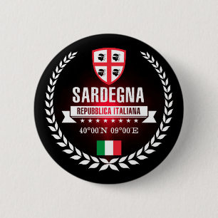 Chapa Redonda De 5 Cm Sardegna