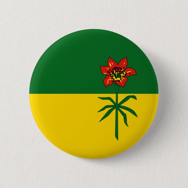 Chapa Redonda De 5 Cm saskatchewan (Anverso)