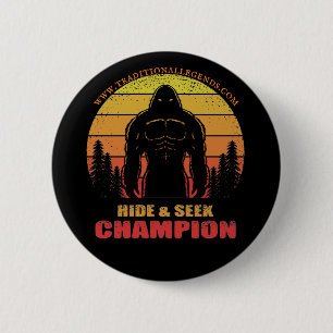 Chapa Redonda De 5 Cm Sasquatch Pin
