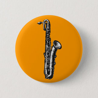 Chapa Redonda De 5 Cm Saxofón del barítono