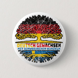 Chapa Redonda De 5 Cm Schweden Schwedisch Deutsch Deutschland Baum