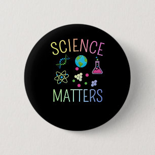 Chapa Redonda De 5 Cm Science S - Funny Science Pun Pegatina