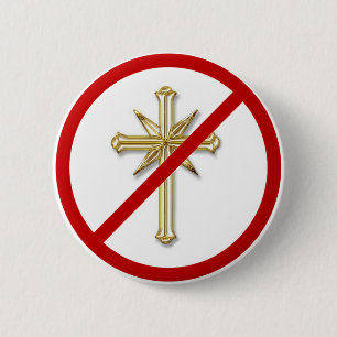 Chapa Redonda De 5 Cm Scientology - diga no
