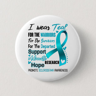 Chapa Redonda De 5 Cm Scleroderma Awareness Month Ribbon Gifts