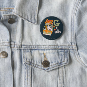 Chapa Redonda De 5 Cm Scooby-Doo   G es para Ghosts