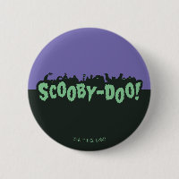 ¡Scooby-Doo! Logotipo de silueta de monstruos