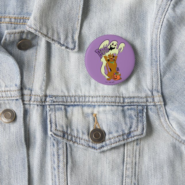 Chapa Redonda De 5 Cm Scooby-Doo | Scooby-Doo Boo (In situ)