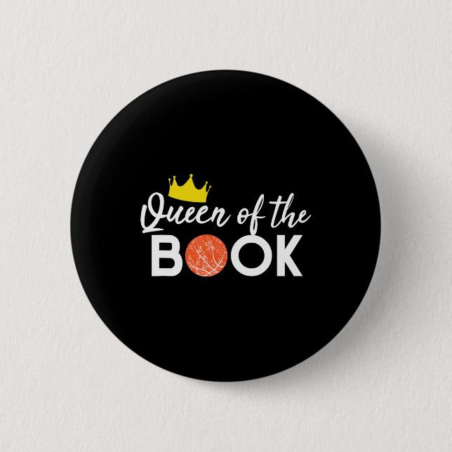 Chapa Redonda De 5 Cm Scorekeeper Sketll Team Scorebook Queen  (Anverso)