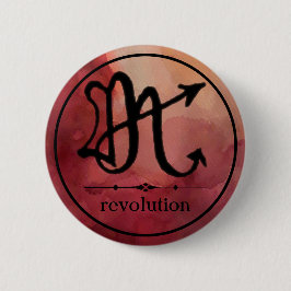 Chapa Redonda De 5 Cm Scorpittarius