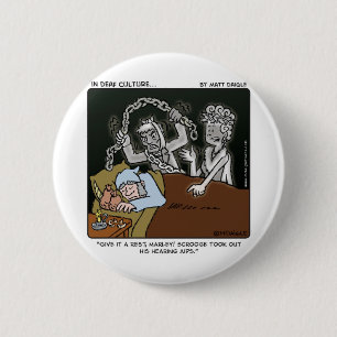 Chapa Redonda De 5 Cm Scrooge sordo