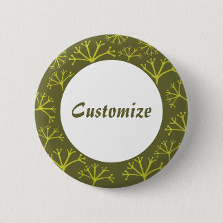 Chapa Redonda De 5 Cm Se fue con la plantilla de viento