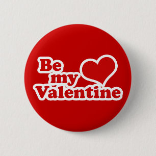 Chapa Redonda De 5 Cm Sé mi Valentín