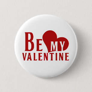 Chapa Redonda De 5 Cm Sé mi Valentín