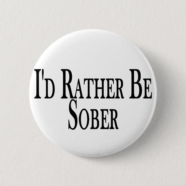 Chapa Redonda De 5 Cm Sea bastante sobrio (Anverso)