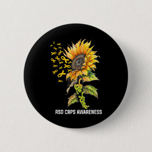 Chapa Redonda De 5 Cm Sea Kind Sunflower Rsd Crps Conciencia