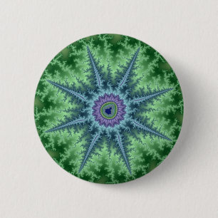 Chapa Redonda De 5 Cm Seastar - fractal