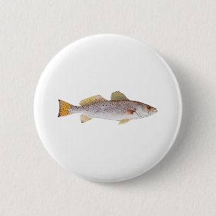 Chapa Redonda De 5 Cm Seatrout manchado