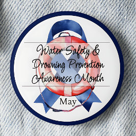 Chapa Redonda De 5 Cm Seguridad del agua y prevención del ahogamiento Co
