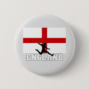 Chapa Redonda De 5 Cm Selección De Fútbol De Inglaterra