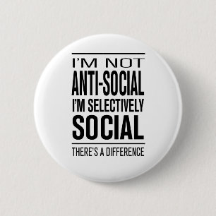 Chapa Redonda De 5 Cm SelectivelySocial