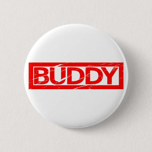 Chapa Redonda De 5 Cm Sello Buddy (Anverso)