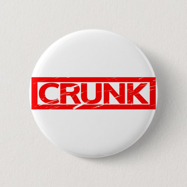 Chapa Redonda De 5 Cm Sello Crunk (Anverso)