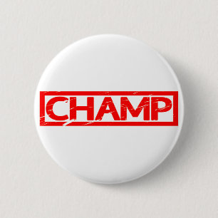 Chapa Redonda De 5 Cm Sello de campeón