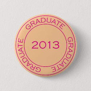 CHAPA REDONDA DE 5 CM SELLO DE GRADUADO 2013