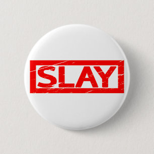 Chapa Redonda De 5 Cm Sello de Slay