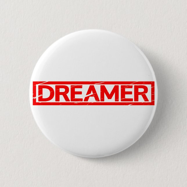 Chapa Redonda De 5 Cm Sello Dreamer (Anverso)