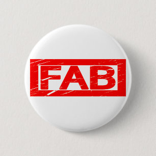 Chapa Redonda De 5 Cm Sello Fab