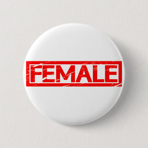 Chapa Redonda De 5 Cm Sello femenino