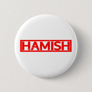 Chapa Redonda De 5 Cm Sello Hamish