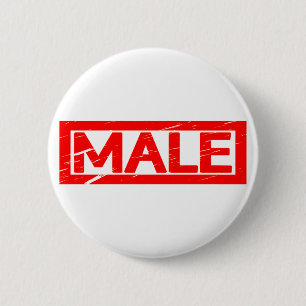 Chapa Redonda De 5 Cm Sello masculino