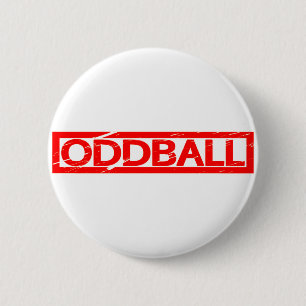Chapa Redonda De 5 Cm Sello Oddball