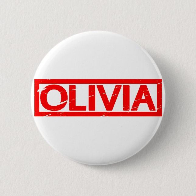 Chapa Redonda De 5 Cm Sello Olivia (Anverso)