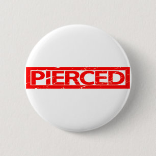 Chapa Redonda De 5 Cm Sello Pierced