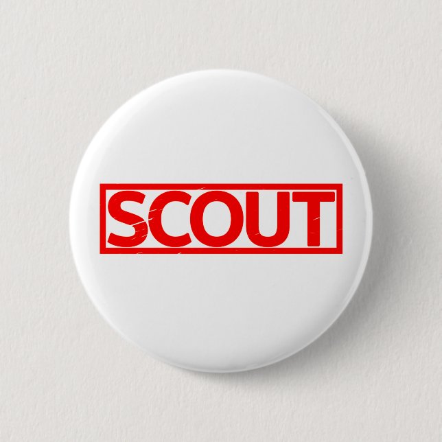Chapa Redonda De 5 Cm Sello Scout (Anverso)