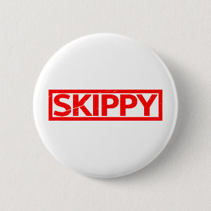 Chapa Redonda De 5 Cm Sello Skippy