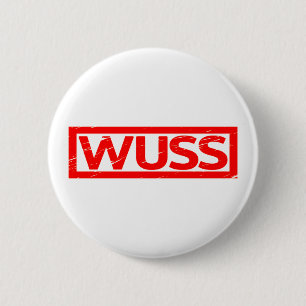 Chapa Redonda De 5 Cm Sello Wuss