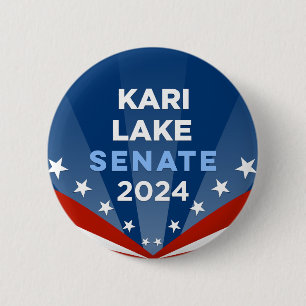 Chapa Redonda De 5 Cm Senado de Estados Unidos 2024 sobre el lago Kari e