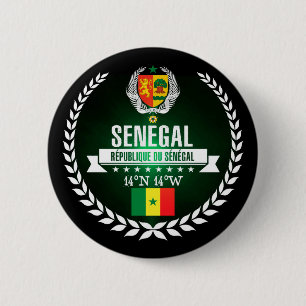 Chapa Redonda De 5 Cm Senegal
