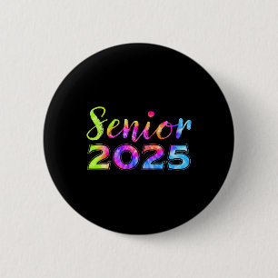 Chapa Redonda De 5 Cm Senior 2025 El Primer Día De La Educación Para La 